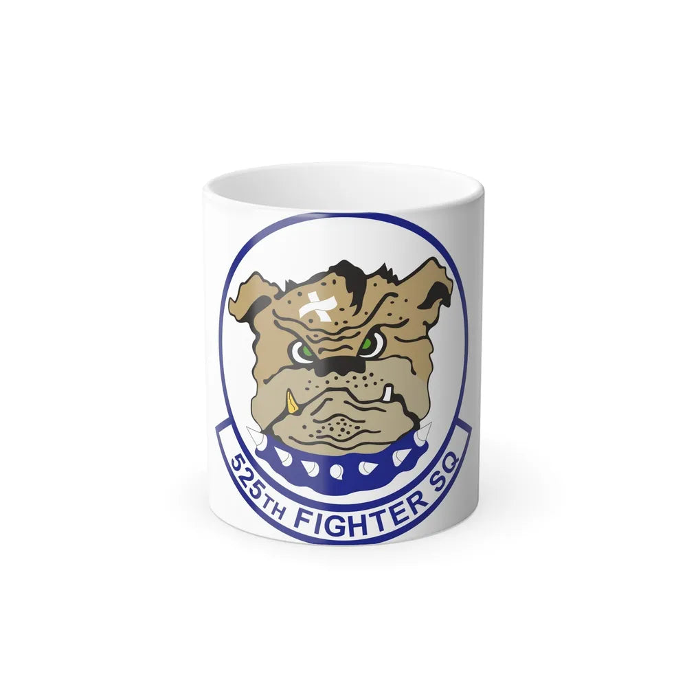 525th Fighter Squadron (U.S. Air Force) Color Changing Coffee Mug-11oz-Go Mug Yourself