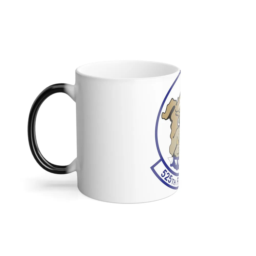 525th Fighter Squadron (U.S. Air Force) Color Changing Coffee Mug-Go Mug Yourself