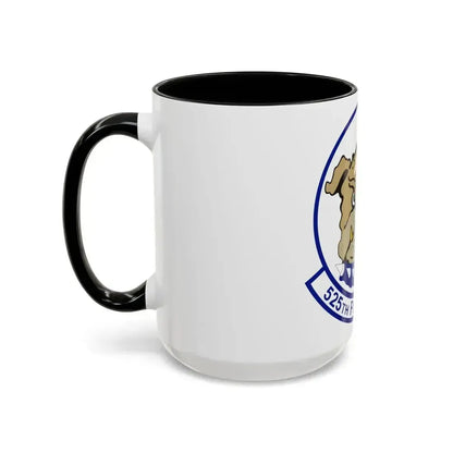 525th Fighter Squadron (U.S. Air Force) Accent Coffee Mug - Go Mug Yourself
