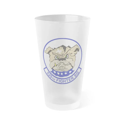 525th Fighter Squadron (U.S. Air Force) Frosted Pint Glass 16oz Default Title - Go Mug Yourself