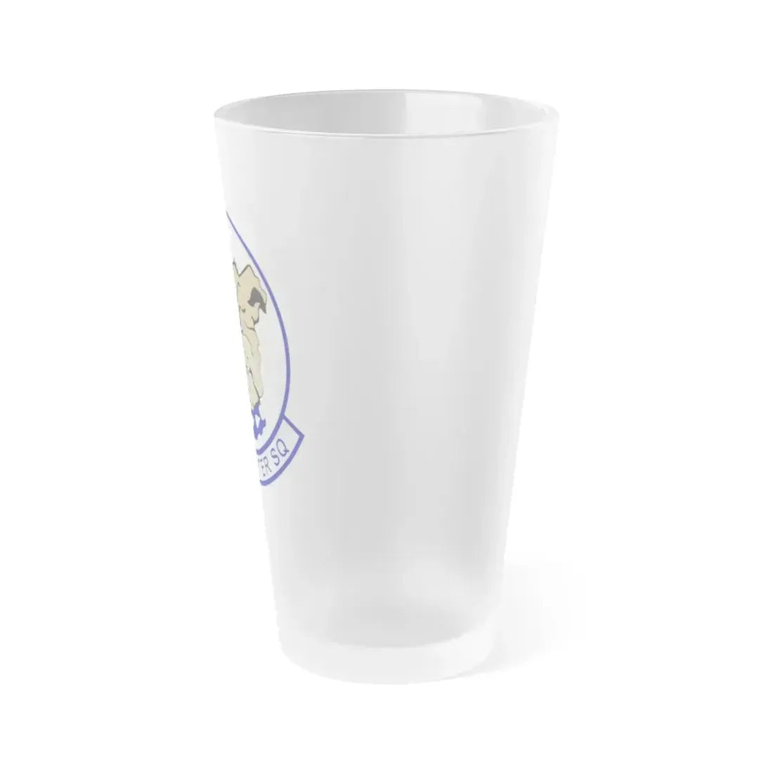 525th Fighter Squadron (U.S. Air Force) Frosted Pint Glass 16oz - Go Mug Yourself
