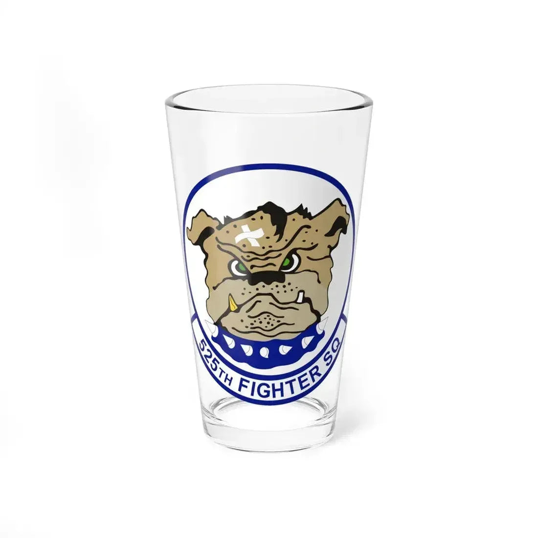 525th Fighter Squadron (U.S. Air Force) Pint Glass 16oz 16oz - Go Mug Yourself