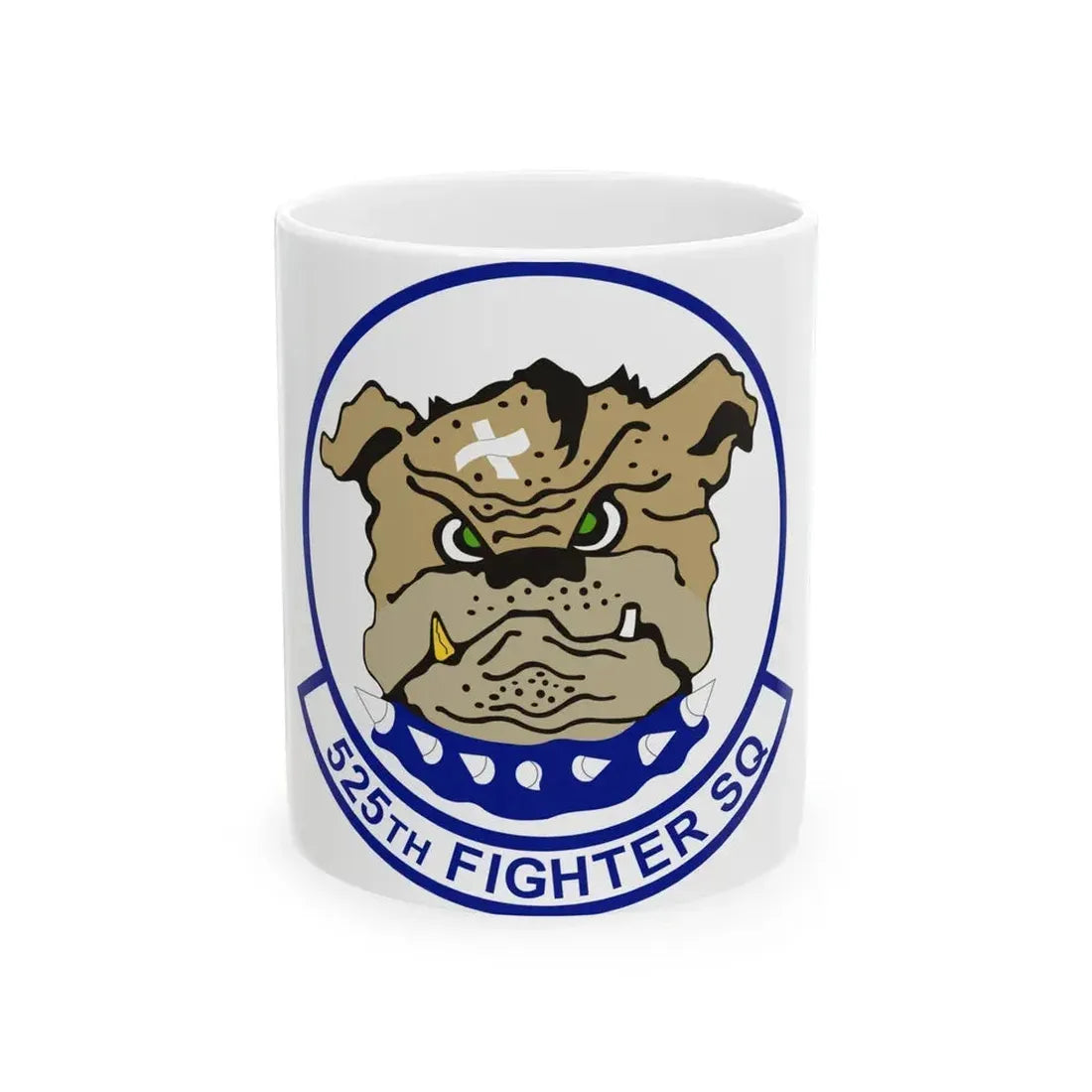 525th Fighter Squadron (U.S. Air Force) White Coffee Mug 11oz - Go Mug Yourself