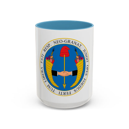 Coat of arms of United Provinces of New Granada - Accent Coffee Mug