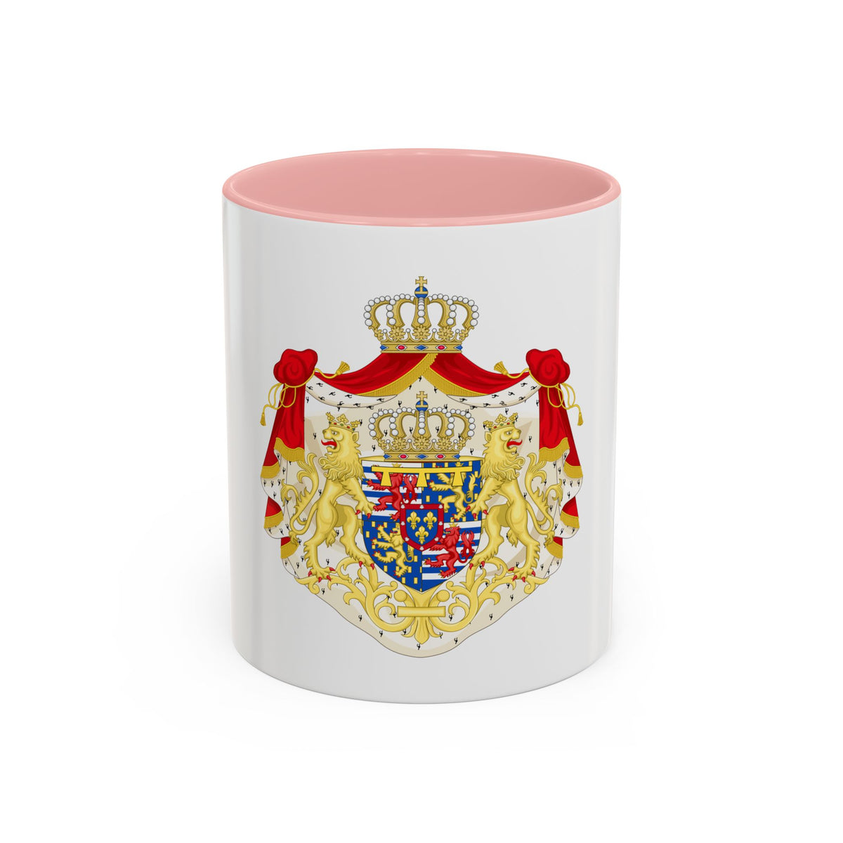 Greater coat of arms of the Hereditary Grand Duke of Luxembourg (2000) - Accent Coffee Mug