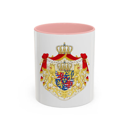 Greater coat of arms of the Hereditary Grand Duke of Luxembourg (2000) - Accent Coffee Mug