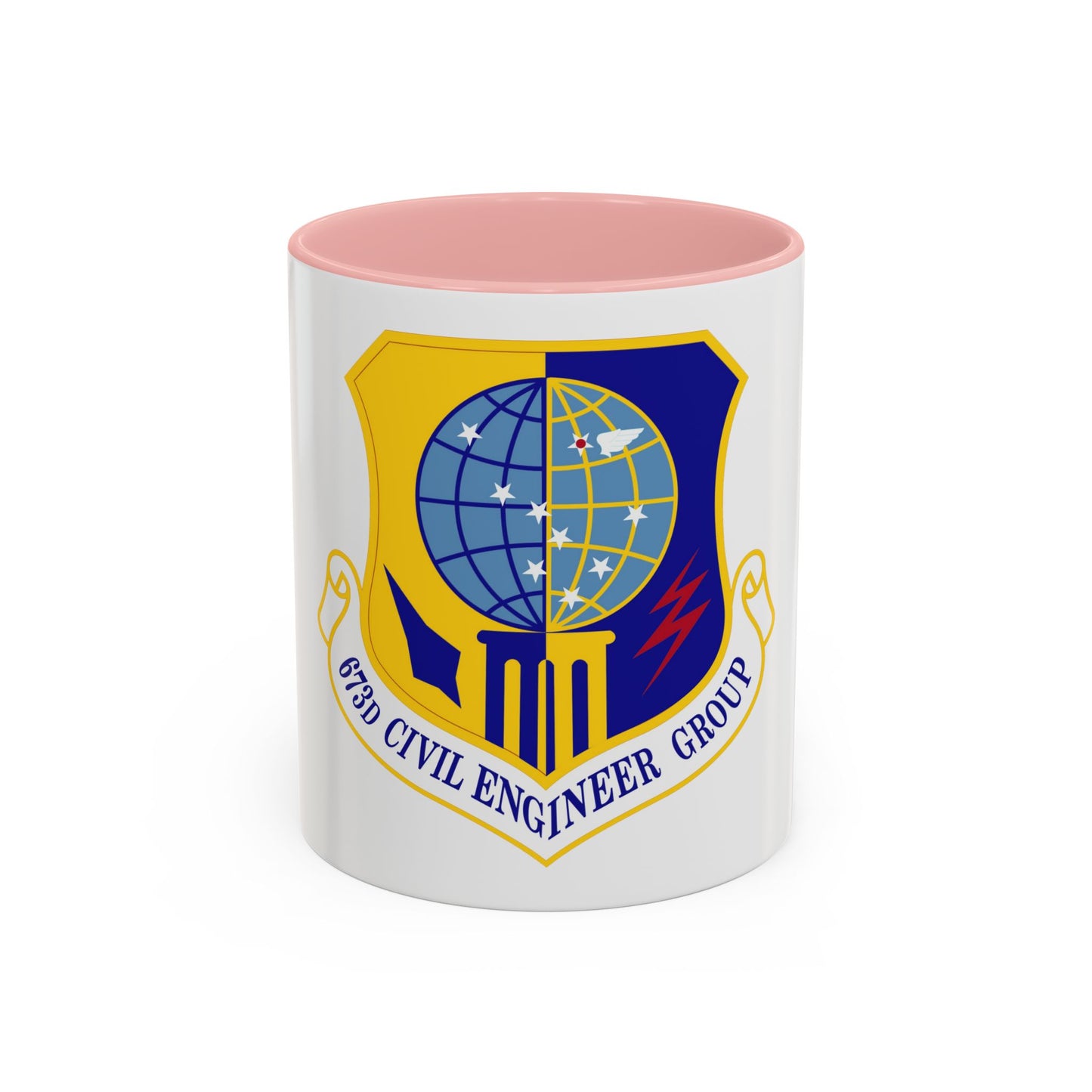 673d Civil Engineer Group (U.S. Air Force) Accent Coffee Mug