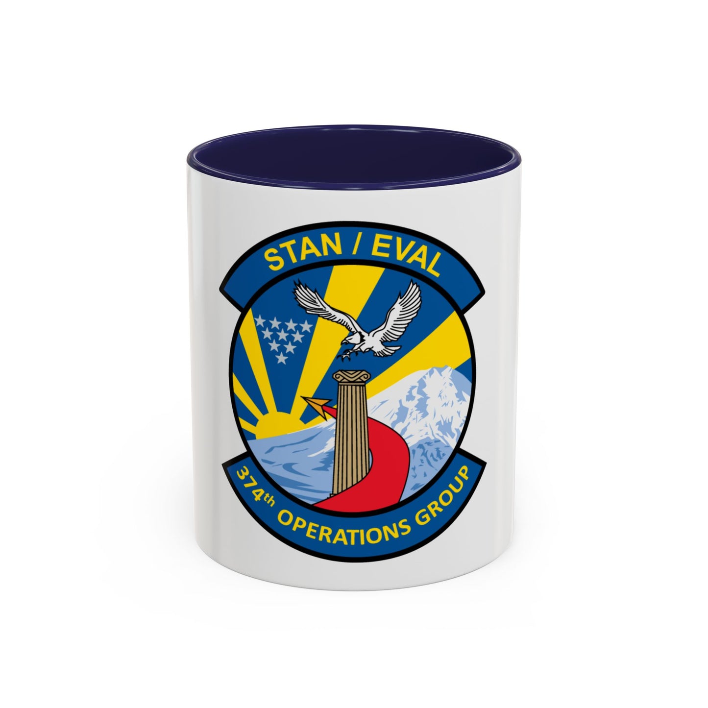 374th Operation Group (U.S. Air Force) Accent Coffee Mug