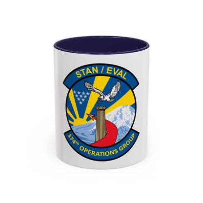 374th Operation Group (U.S. Air Force) Accent Coffee Mug