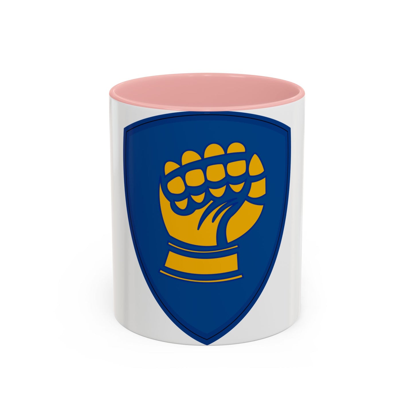 46th Infantry Division CSIB (U.S. Army) Accent Coffee Mug