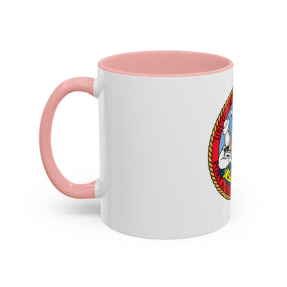 USCGC Active WMEC 618 Little Tough Guy (U.S. Coast Guard) Accent Coffee Mug