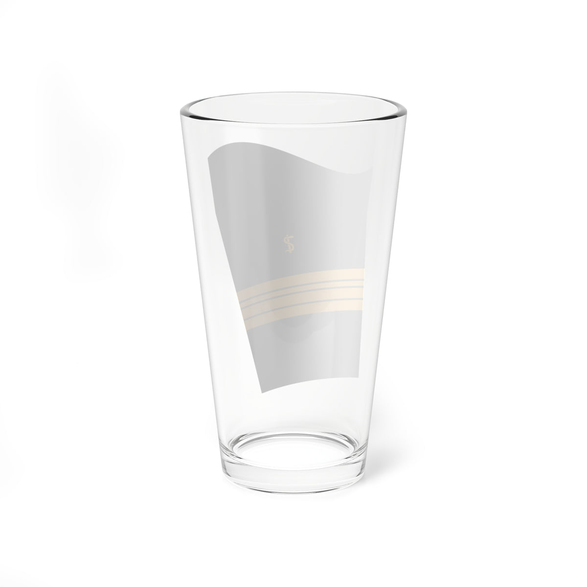 MDJA 52c Flottillenarzt San ZM Lu (Military Rank) Pint Glass 16oz