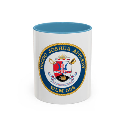 USCGC Joshua Appleby WLM 556 (U.S. Coast Guard) Accent Coffee Mug