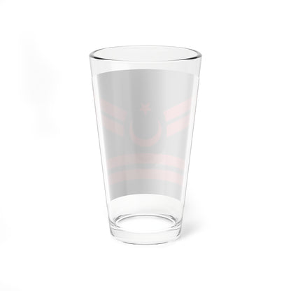 2 Kademeli Uzman Çavuş rütbe (Turkey) (Military Rank) Pint Glass 16oz