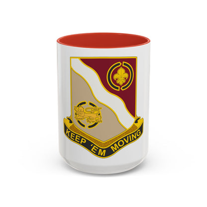 446 Transportation Battalion (U.S. Army) Accent Coffee Mug