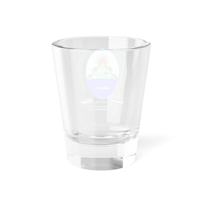 Escudo Región Ucayali (Peru) (Coat of Arms) Shot Glass 1.5oz