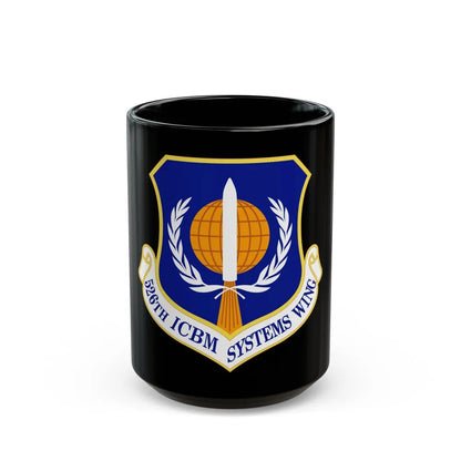 526th ICBM Systems Wing (U.S. Air Force) Black Coffee Mug-15oz-Go Mug Yourself