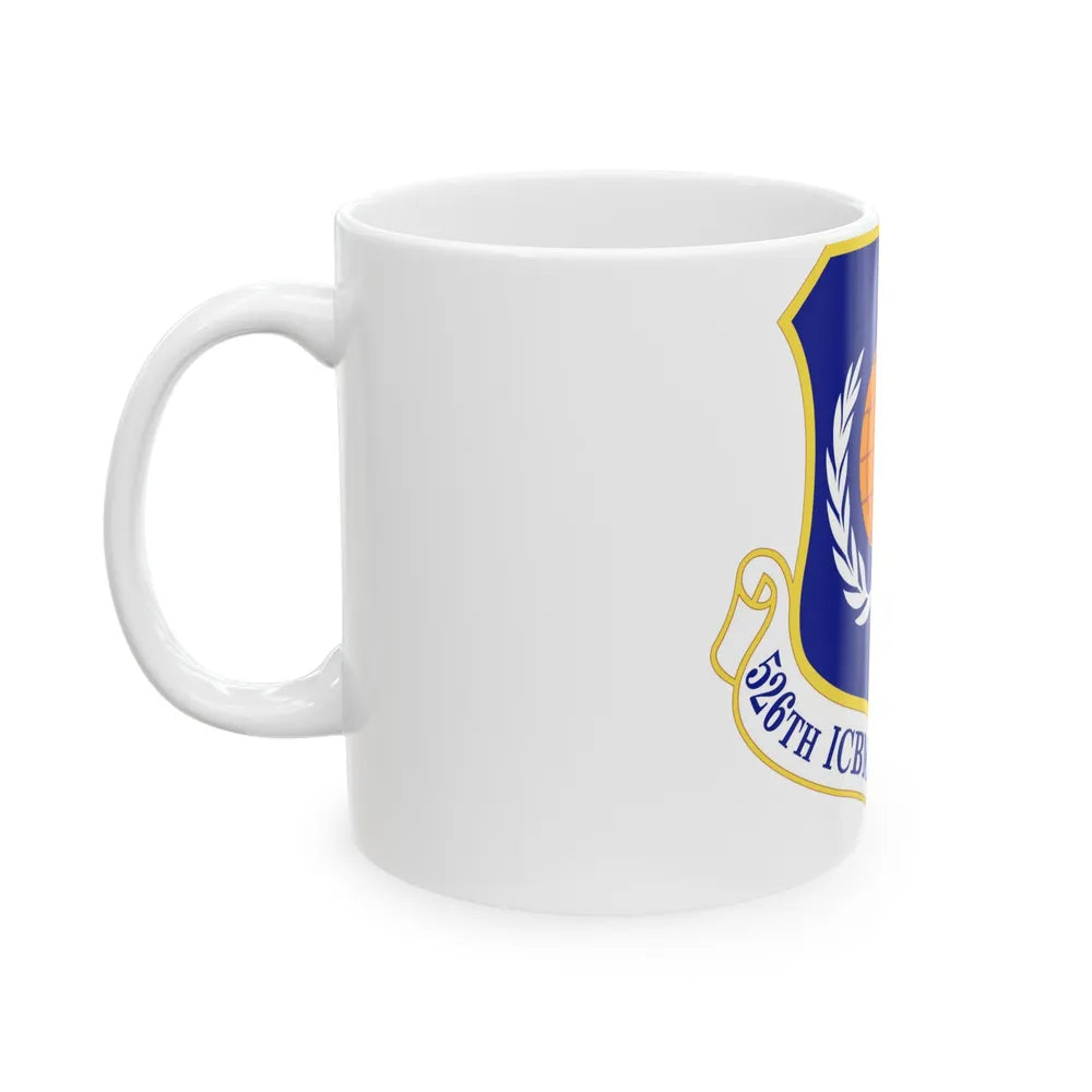 526th ICBM Systems Wing (U.S. Air Force) White Coffee Mug-Go Mug Yourself