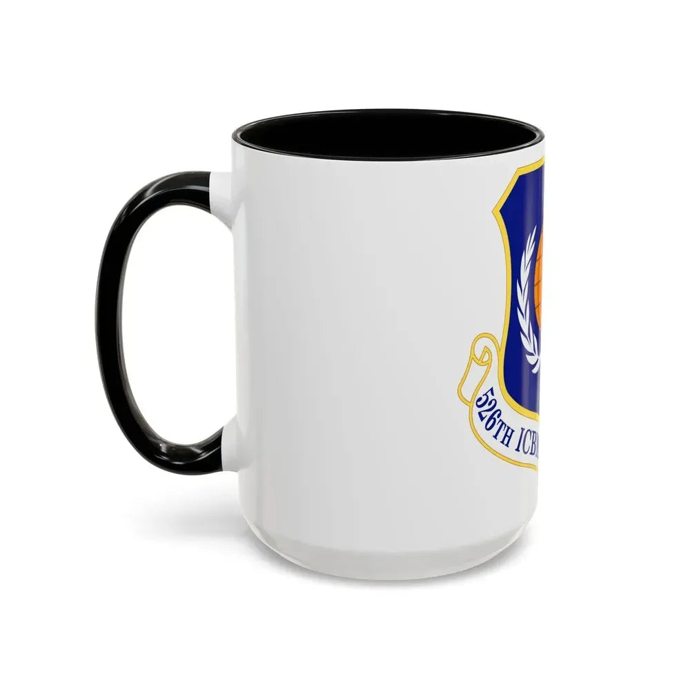 526th ICBM Systems Wing (U.S. Air Force) Accent Coffee Mug - Go Mug Yourself