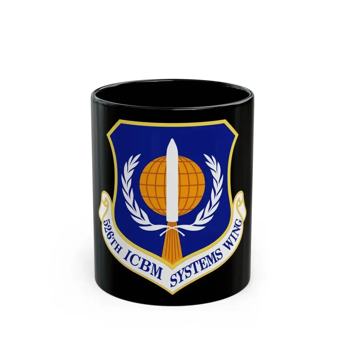 526th ICBM Systems Wing (U.S. Air Force) Black Coffee Mug 11oz - Go Mug Yourself