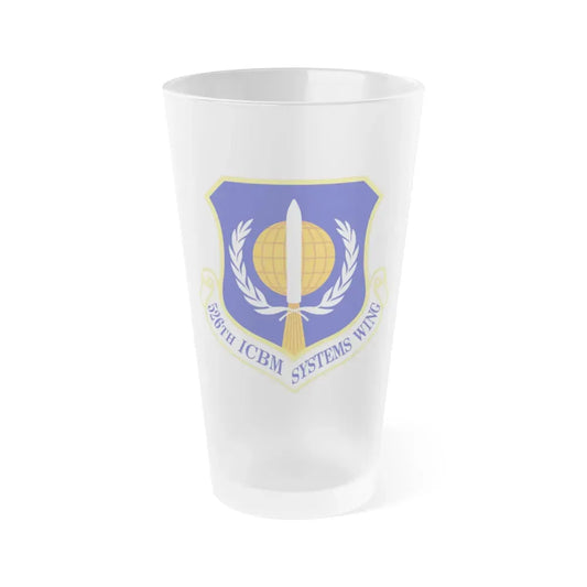 526th ICBM Systems Wing (U.S. Air Force) Frosted Pint Glass 16oz 16oz Frosted - Go Mug Yourself