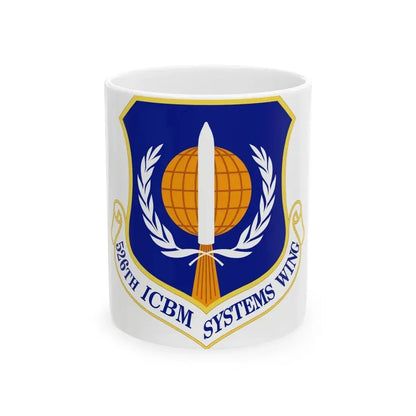 526th ICBM Systems Wing (U.S. Air Force) White Coffee Mug 11oz - Go Mug Yourself