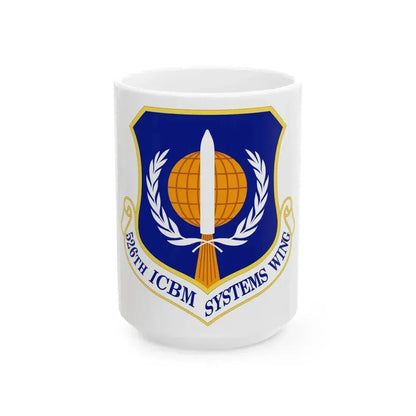 526th ICBM Systems Wing (U.S. Air Force) White Coffee Mug 15oz - Go Mug Yourself