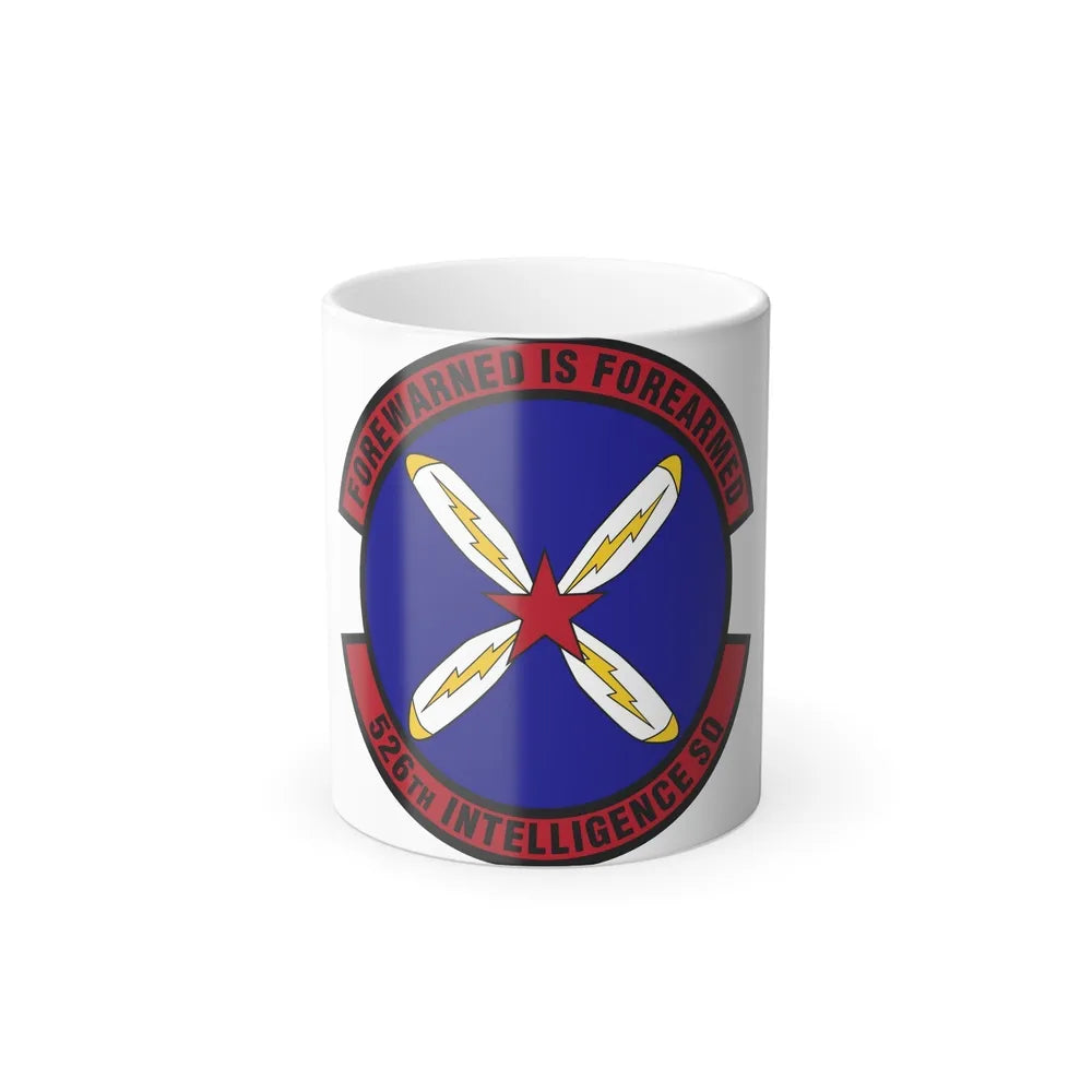 526th Intelligence Squadron (U.S. Air Force) Color Changing Coffee Mug-11oz-Go Mug Yourself
