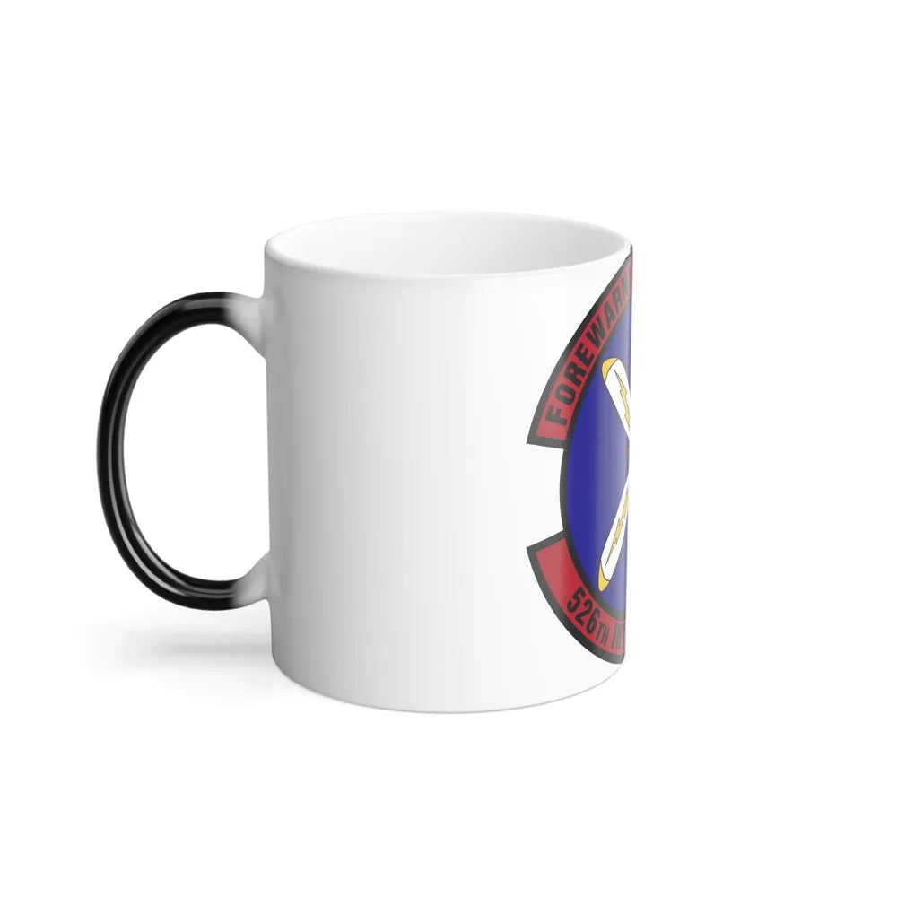 526th Intelligence Squadron (U.S. Air Force) Color Changing Coffee Mug-Go Mug Yourself