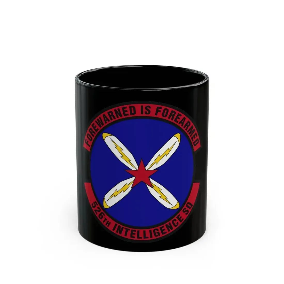 526th Intelligence Squadron (U.S. Air Force) Black Coffee Mug 11oz - Go Mug Yourself