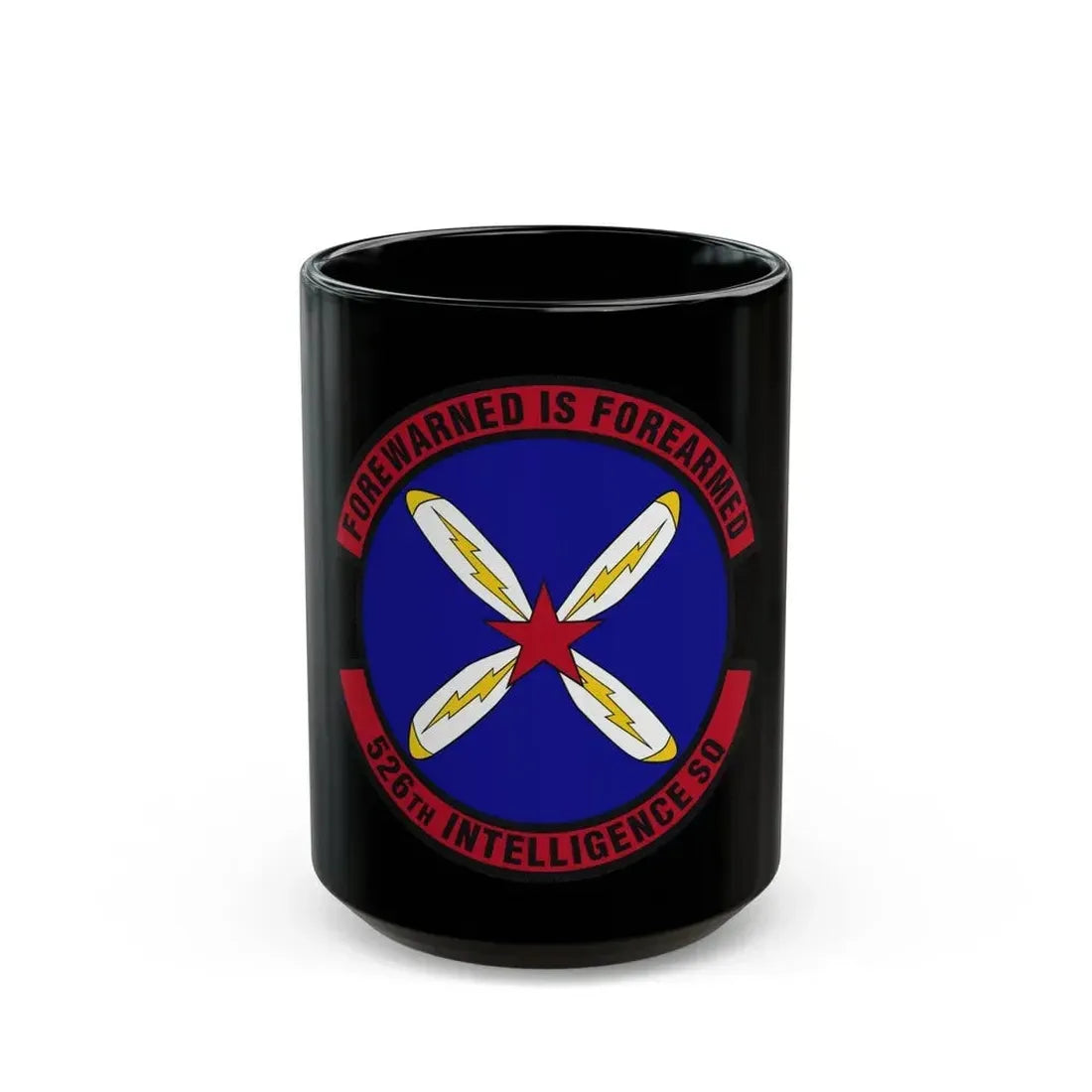 526th Intelligence Squadron (U.S. Air Force) Black Coffee Mug 15oz - Go Mug Yourself
