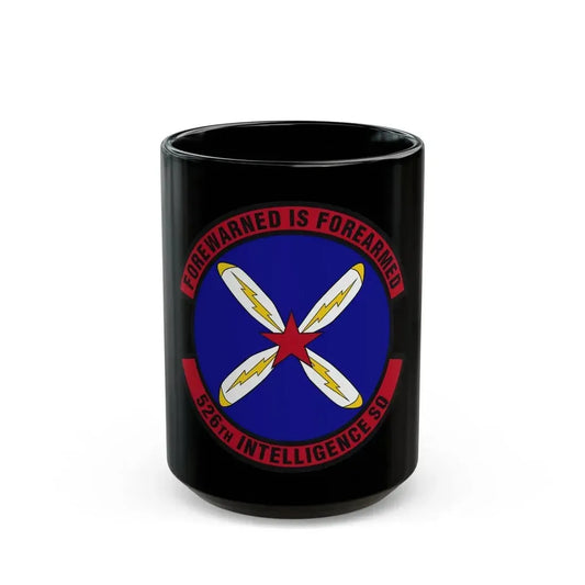 526th Intelligence Squadron (U.S. Air Force) Black Coffee Mug 15oz - Go Mug Yourself