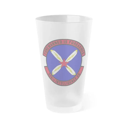 526th Intelligence Squadron (U.S. Air Force) Frosted Pint Glass 16oz Default Title - Go Mug Yourself
