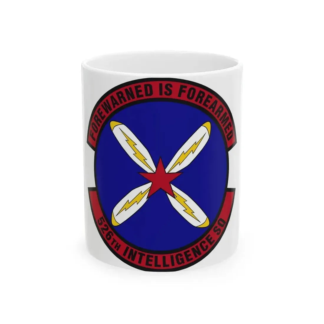 526th Intelligence Squadron (U.S. Air Force) White Coffee Mug 11oz - Go Mug Yourself