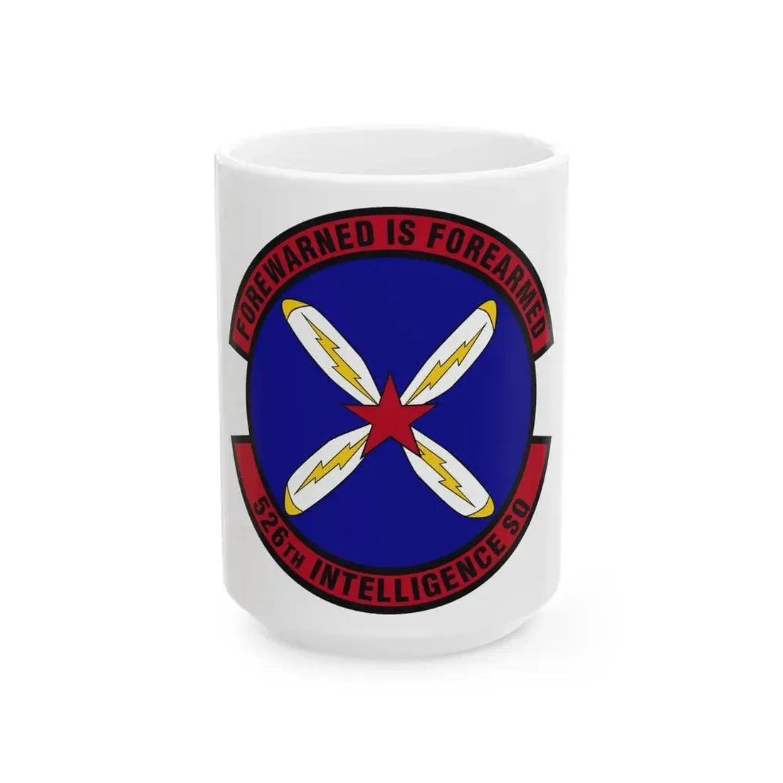 526th Intelligence Squadron (U.S. Air Force) White Coffee Mug 15oz - Go Mug Yourself