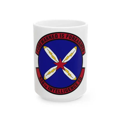 526th Intelligence Squadron (U.S. Air Force) White Coffee Mug 15oz - Go Mug Yourself