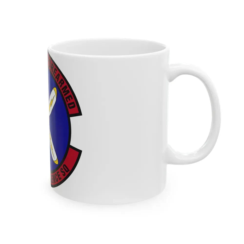 526th Intelligence Squadron (U.S. Air Force) White Coffee Mug - Go Mug Yourself