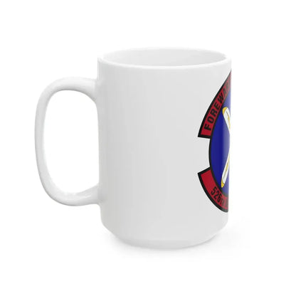 526th Intelligence Squadron (U.S. Air Force) White Coffee Mug - Go Mug Yourself