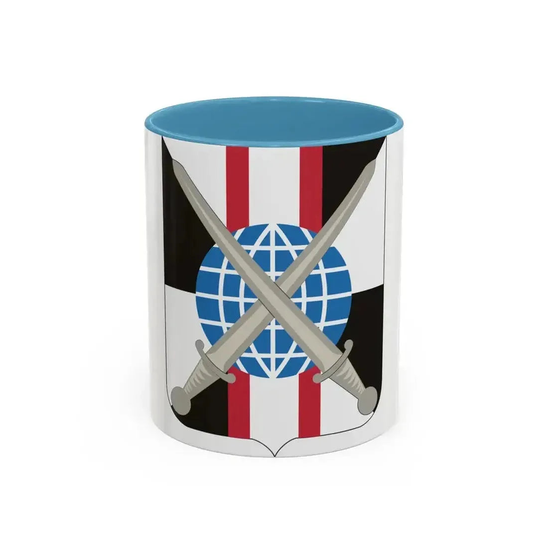 527 Military Intelligence Battalion 2 (U.S. Army) Accent Coffee Mug 11oz Light Blue - Go Mug Yourself