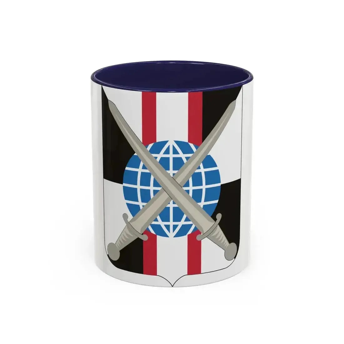 527 Military Intelligence Battalion 2 (U.S. Army) Accent Coffee Mug 11oz Navy - Go Mug Yourself