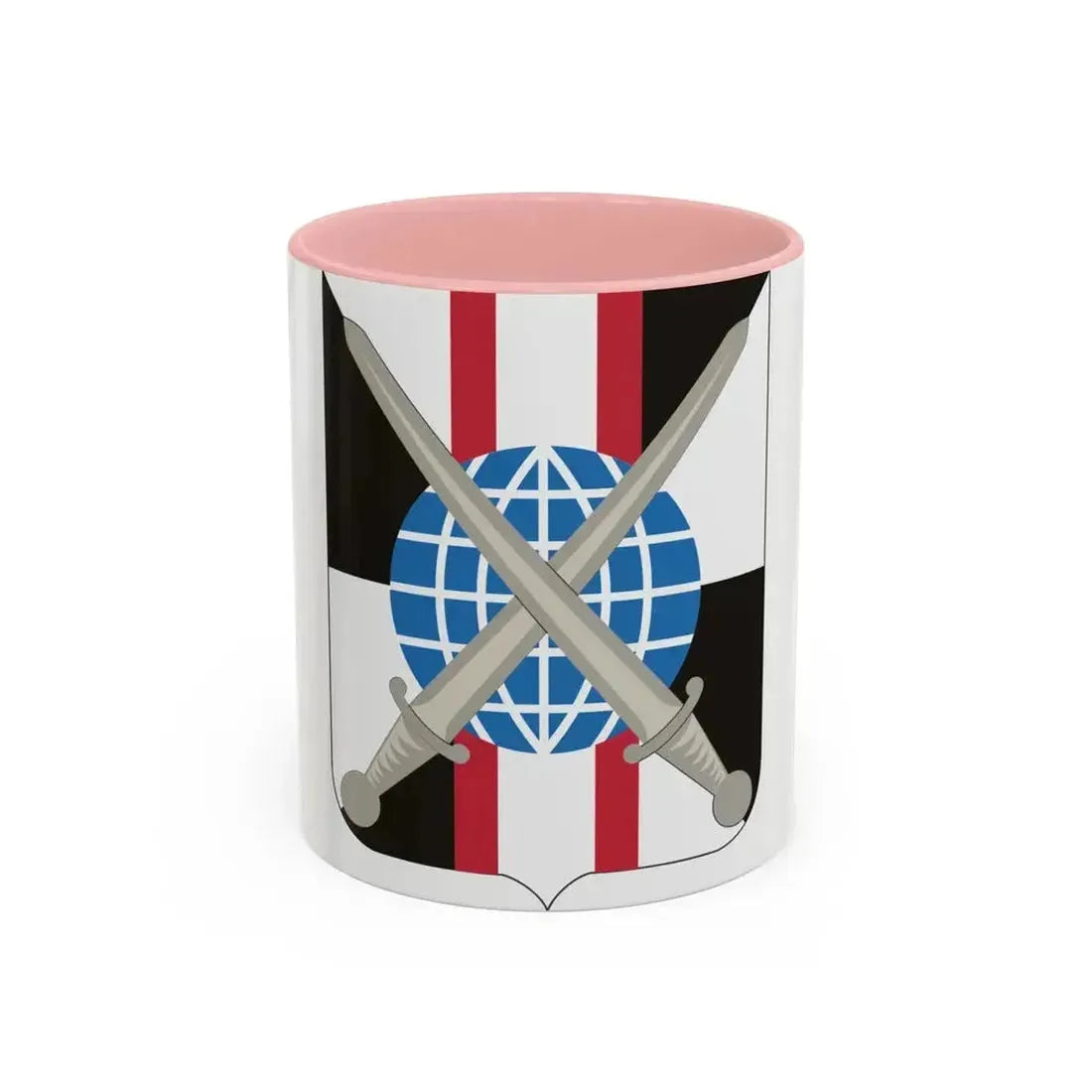 527 Military Intelligence Battalion 2 (U.S. Army) Accent Coffee Mug 11oz Pink - Go Mug Yourself