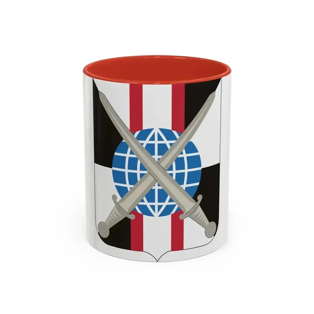 527 Military Intelligence Battalion 2 (U.S. Army) Accent Coffee Mug 11oz Red - Go Mug Yourself