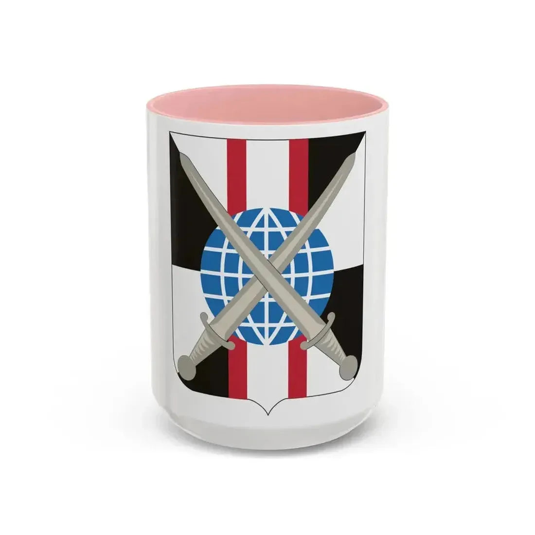 527 Military Intelligence Battalion 2 (U.S. Army) Accent Coffee Mug 15oz Pink - Go Mug Yourself