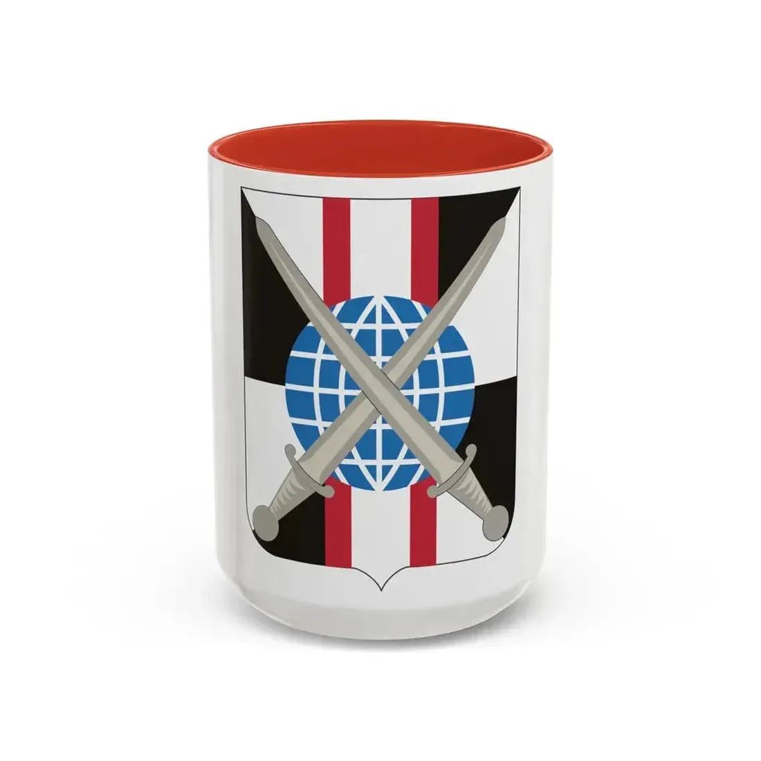 527 Military Intelligence Battalion 2 (U.S. Army) Accent Coffee Mug 15oz Red - Go Mug Yourself
