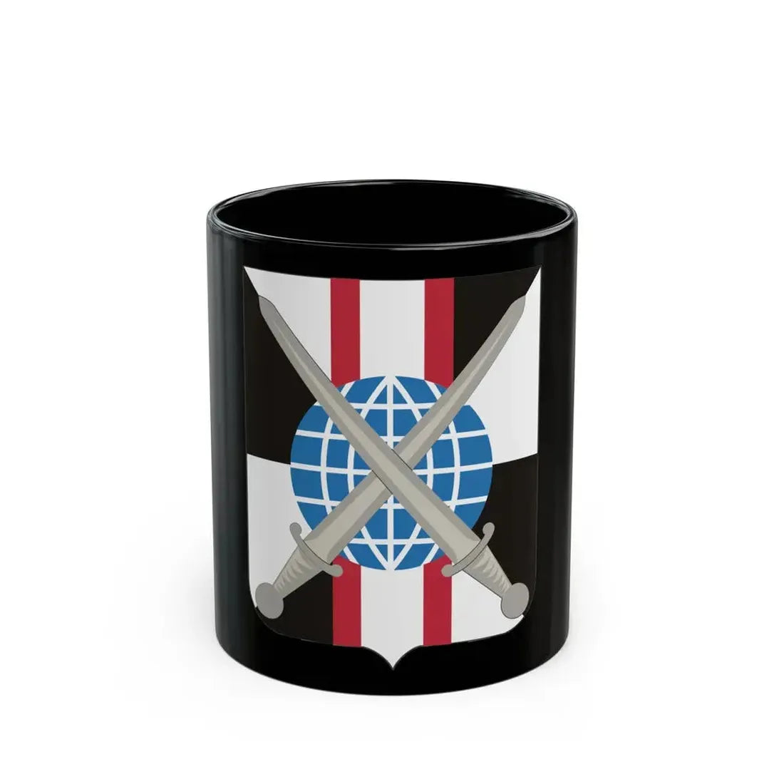 527 Military Intelligence Battalion 2 (U.S. Army) Black Coffee Mug 11oz - Go Mug Yourself
