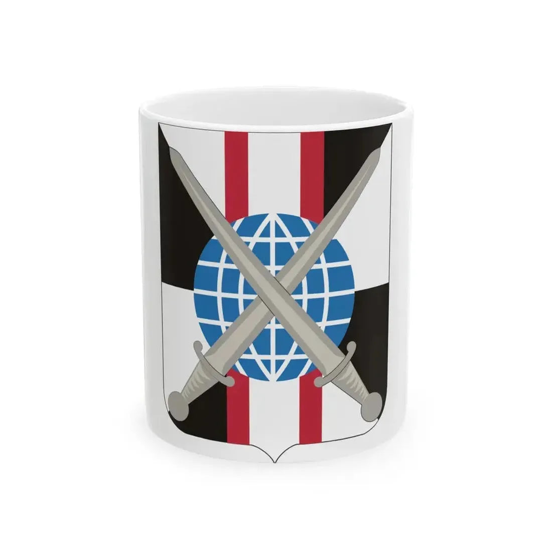 527 Military Intelligence Battalion 2 (U.S. Army) White Coffee Mug 11oz - Go Mug Yourself