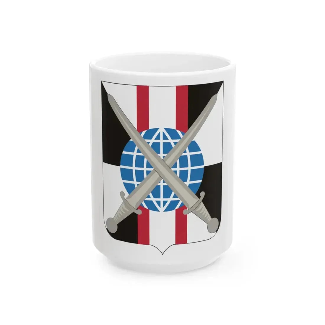 527 Military Intelligence Battalion 2 (U.S. Army) White Coffee Mug 15oz - Go Mug Yourself