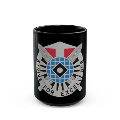 527 Military Intelligence Battalion (U.S. Army) Black Coffee Mug-15oz-Go Mug Yourself