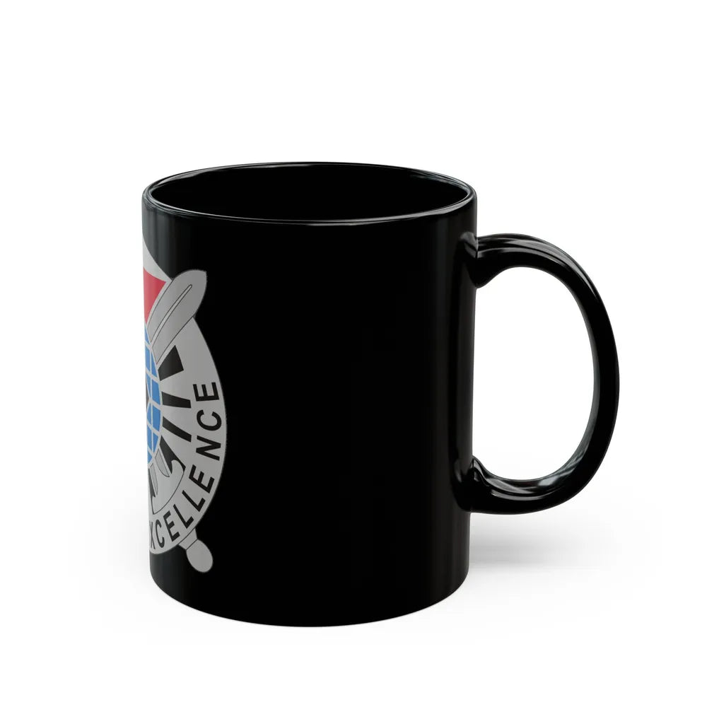 527 Military Intelligence Battalion (U.S. Army) Black Coffee Mug-Go Mug Yourself