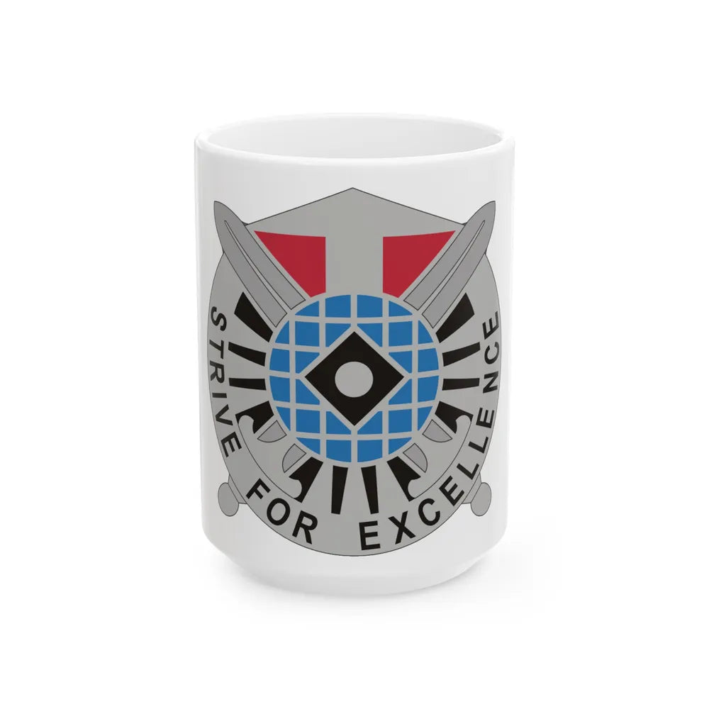 527 Military Intelligence Battalion (U.S. Army) White Coffee Mug-15oz-Go Mug Yourself